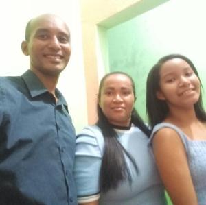 Esposa e filha -Fabiano